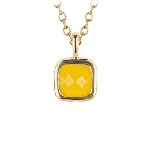 November Semi-Precious Birthstone Necklace