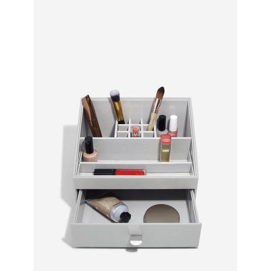 Pebble Grey Makeup Caddy
