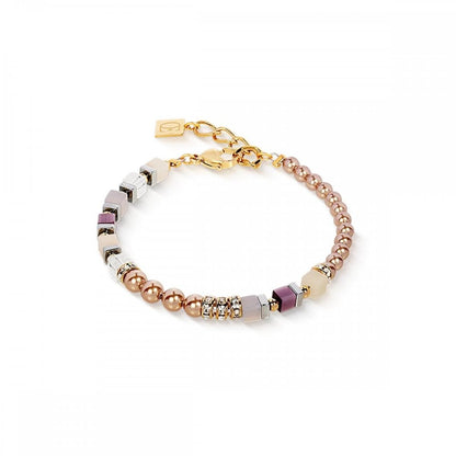 Precious Fusion Offset Grey Purple Bracelet