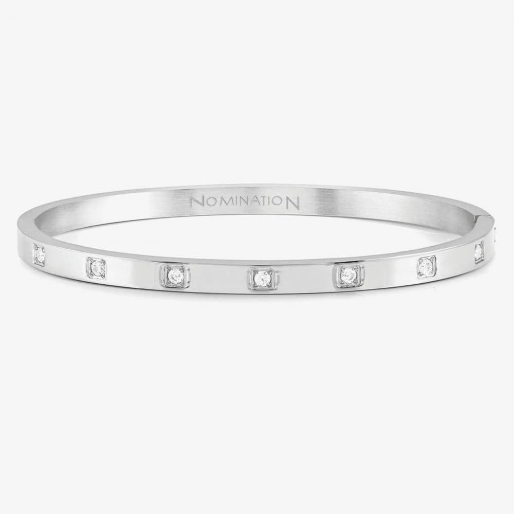 Pretty Bangles Half Set Cubic Zirconia Bangle