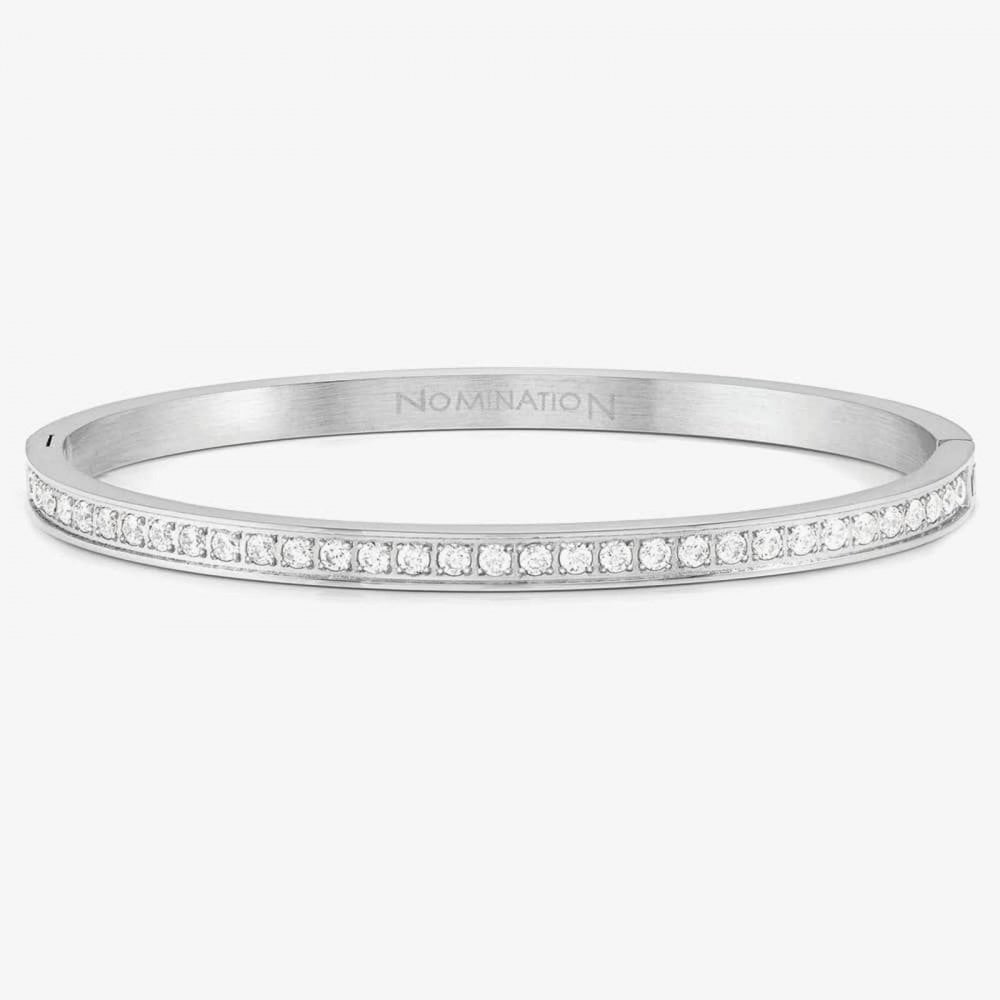 Pretty Bangles White Cubic Zirconia Bangle