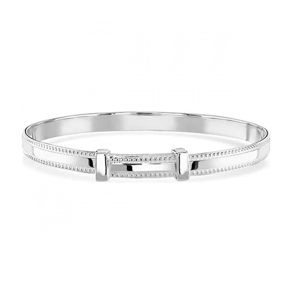 Riley Bead Edge Baby Bangle