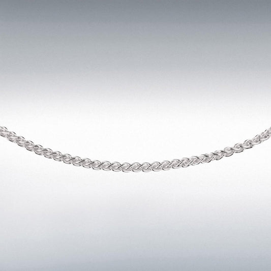 Silver 925 30 Spiga Chain 20"