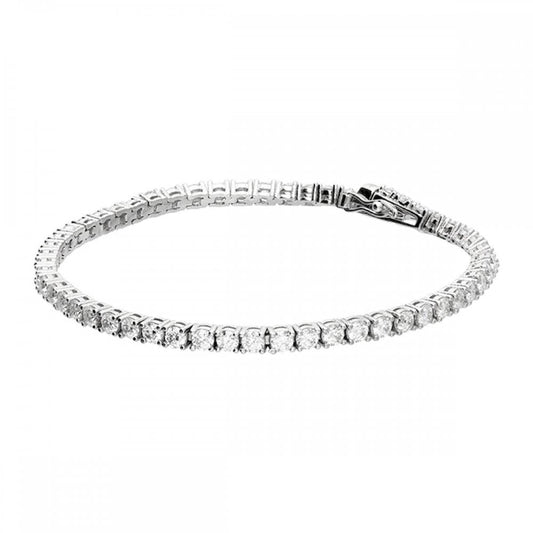 Silver 925 Classic Moissanite Tennis Bracelet