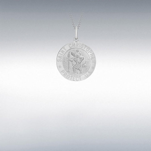 Silver 925 St Christopher Pendant