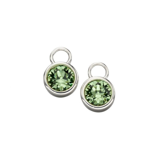 Silver August Ear Charms