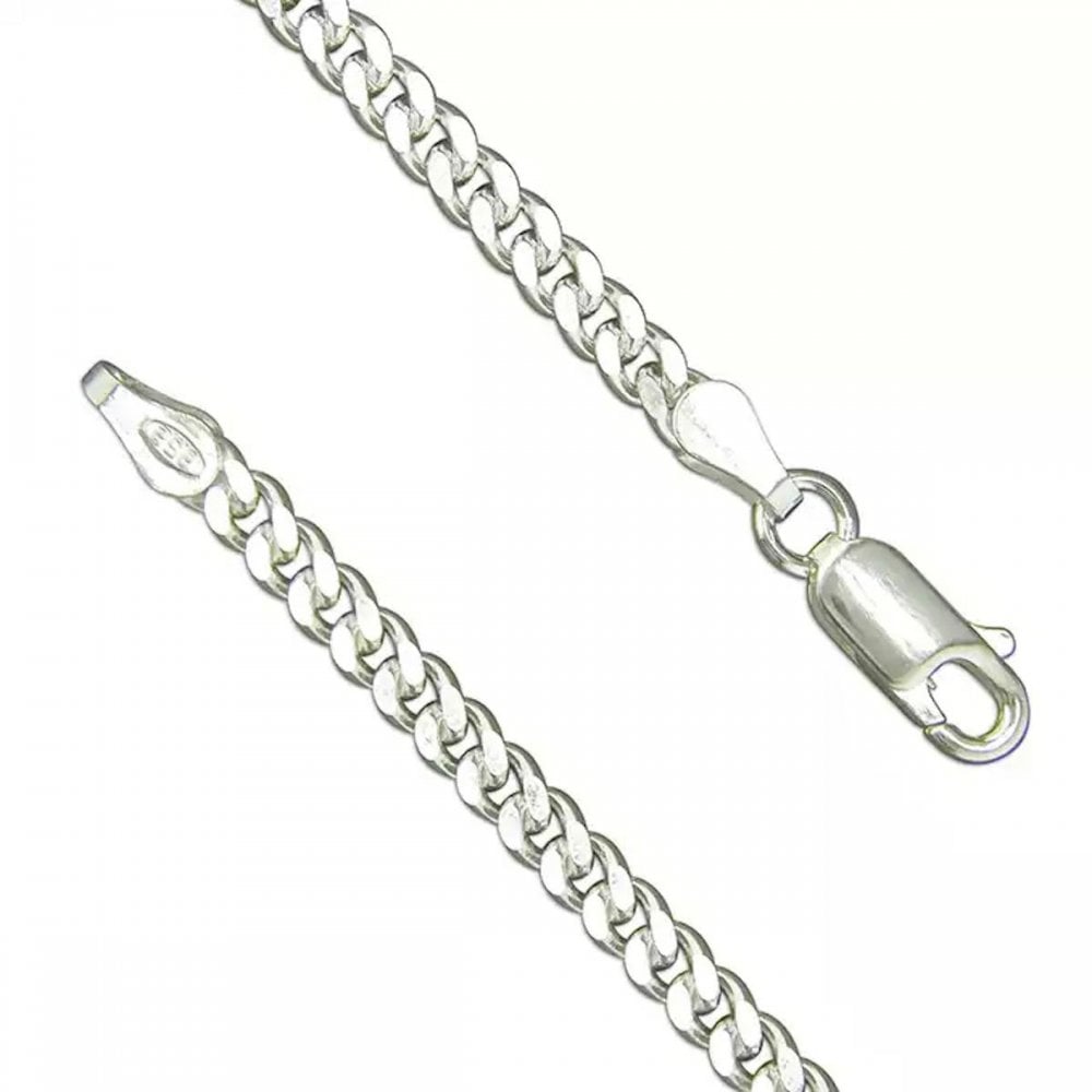 Silver Chain Heavy D/C Curb 51cm/20in