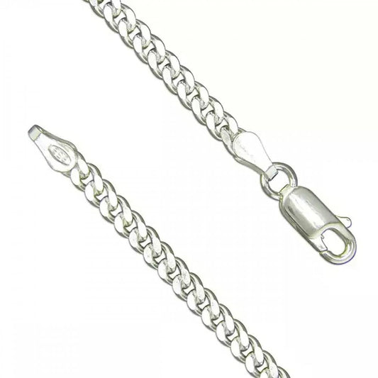 Silver Chain Heavy D/C Curb 51cm/20in