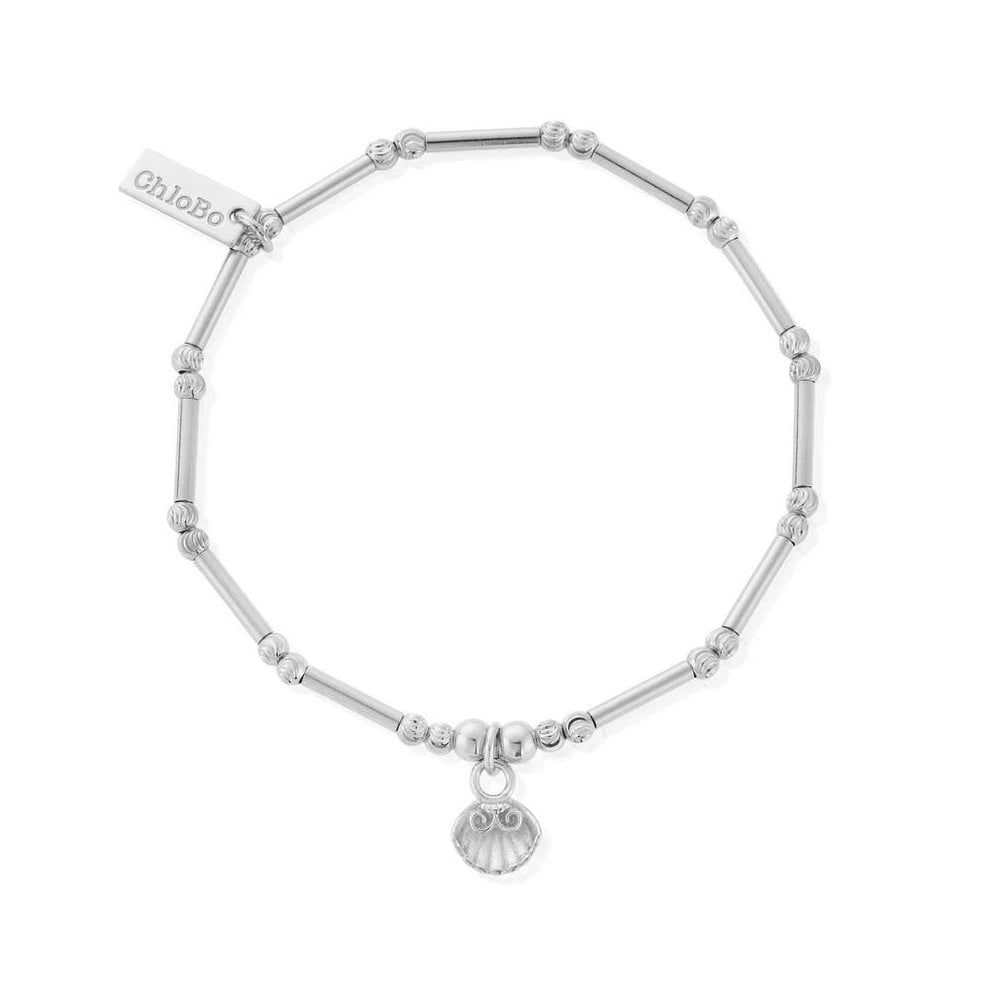 Silver Dainty Moon Sparkle Travel Seeker Bracelet
