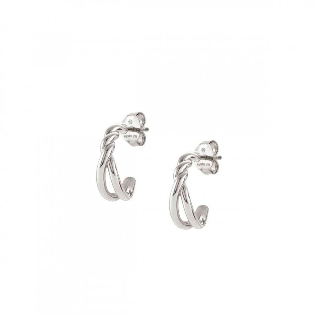 Silver Endless Hoop Earrings