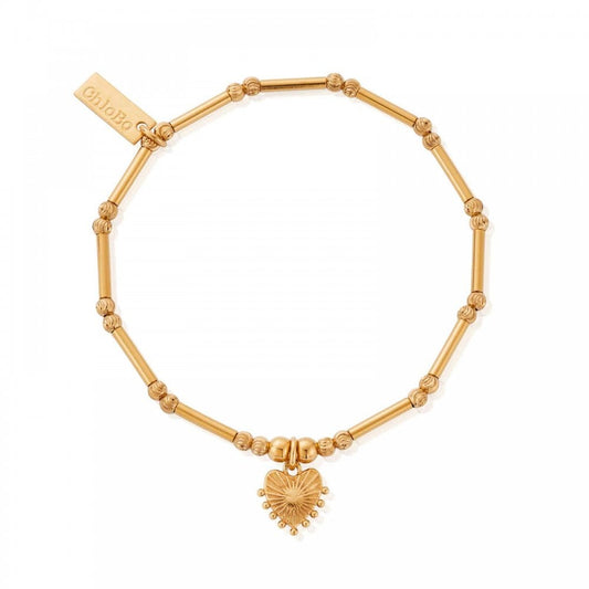 Silver Gold Plated Dainty Moon Sparkle Glow Beauty Bracelet