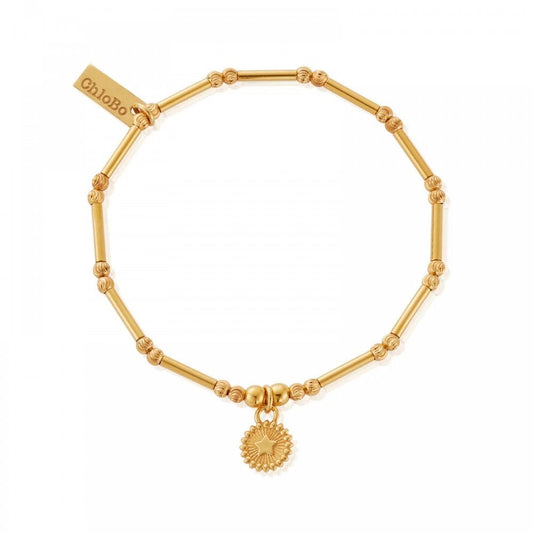 Silver Gold Plated Dainty Moon Sparkle Star Bracelet