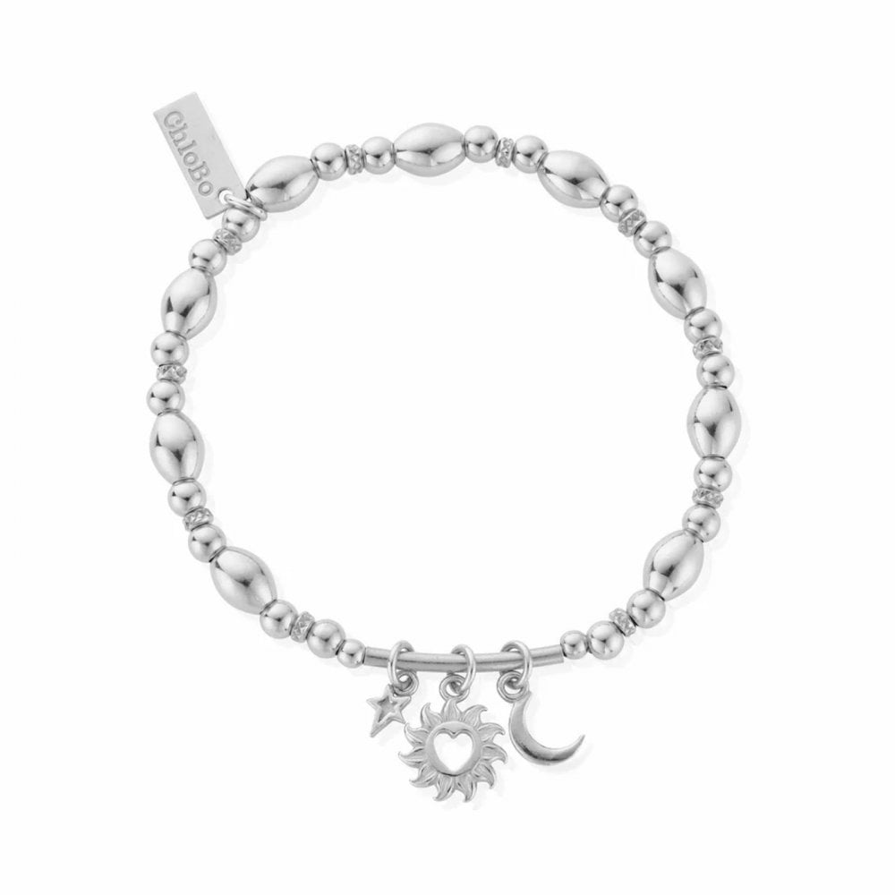 Silver Love and Light Bracelet