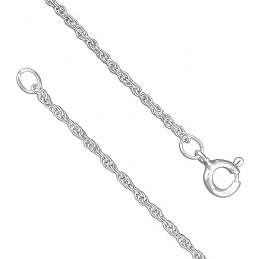 Silver Prince of Wales 22" Chain