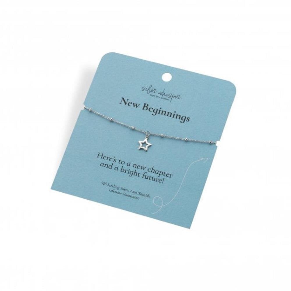 Silver Whisper New Beginnings Bracelet