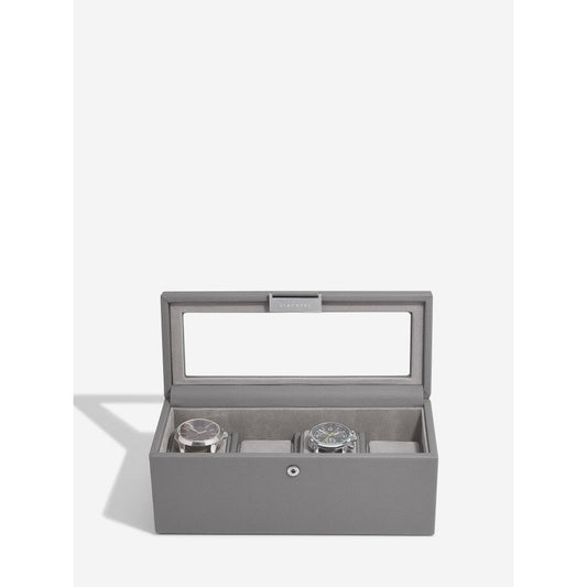 Slate Grey 4 Piece Watch Box