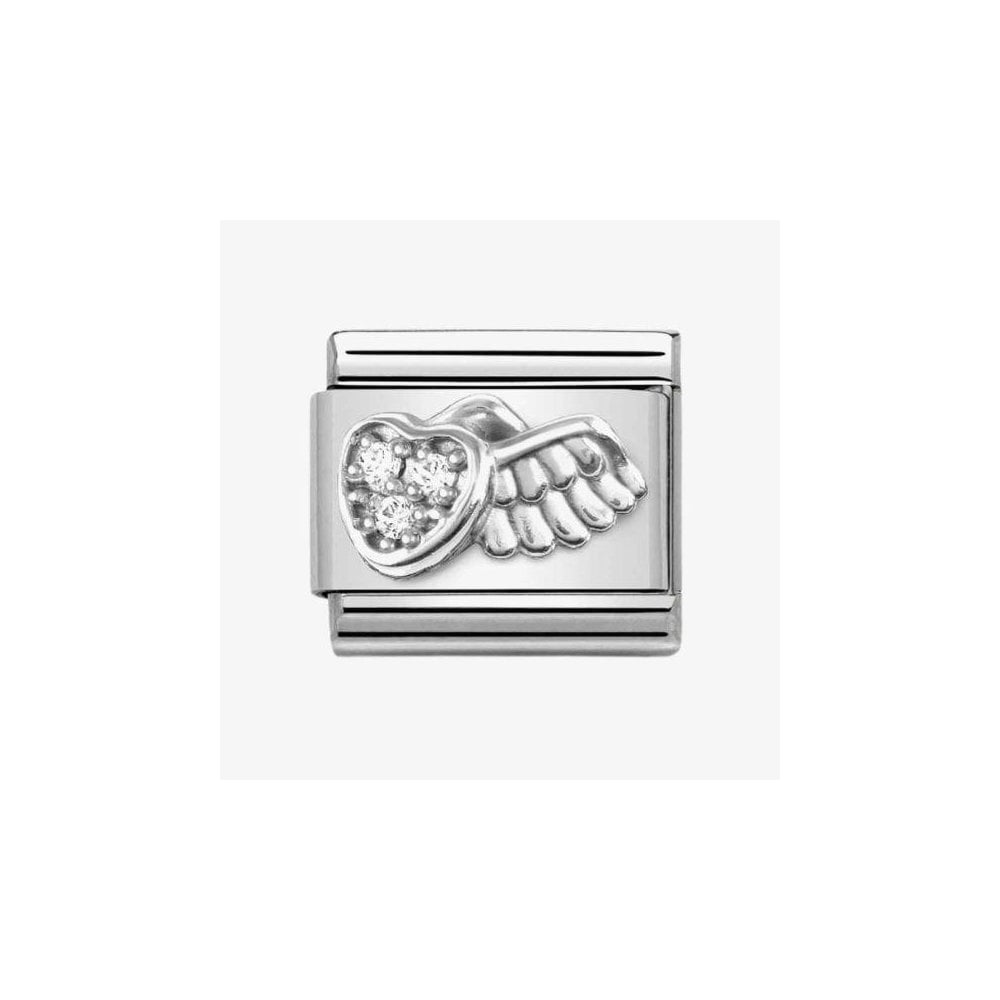 Spirituality Wing Heart Charm