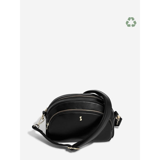 Stackers Black Cross Body Bag