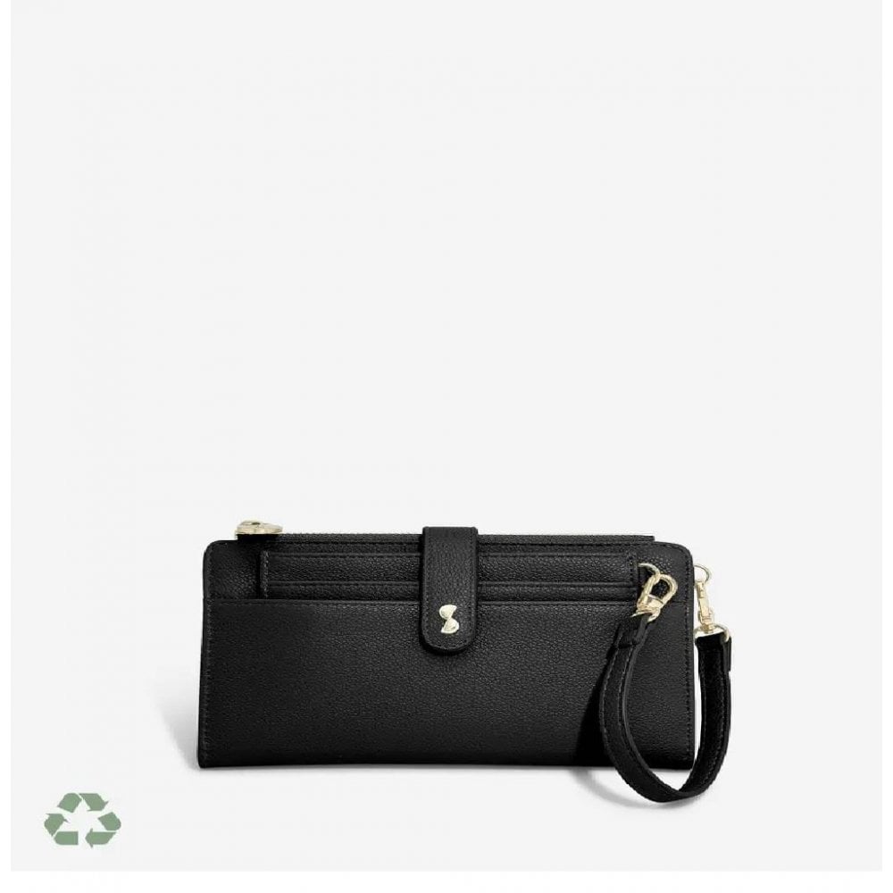 Stackers Black Pebble Clever Purse Large