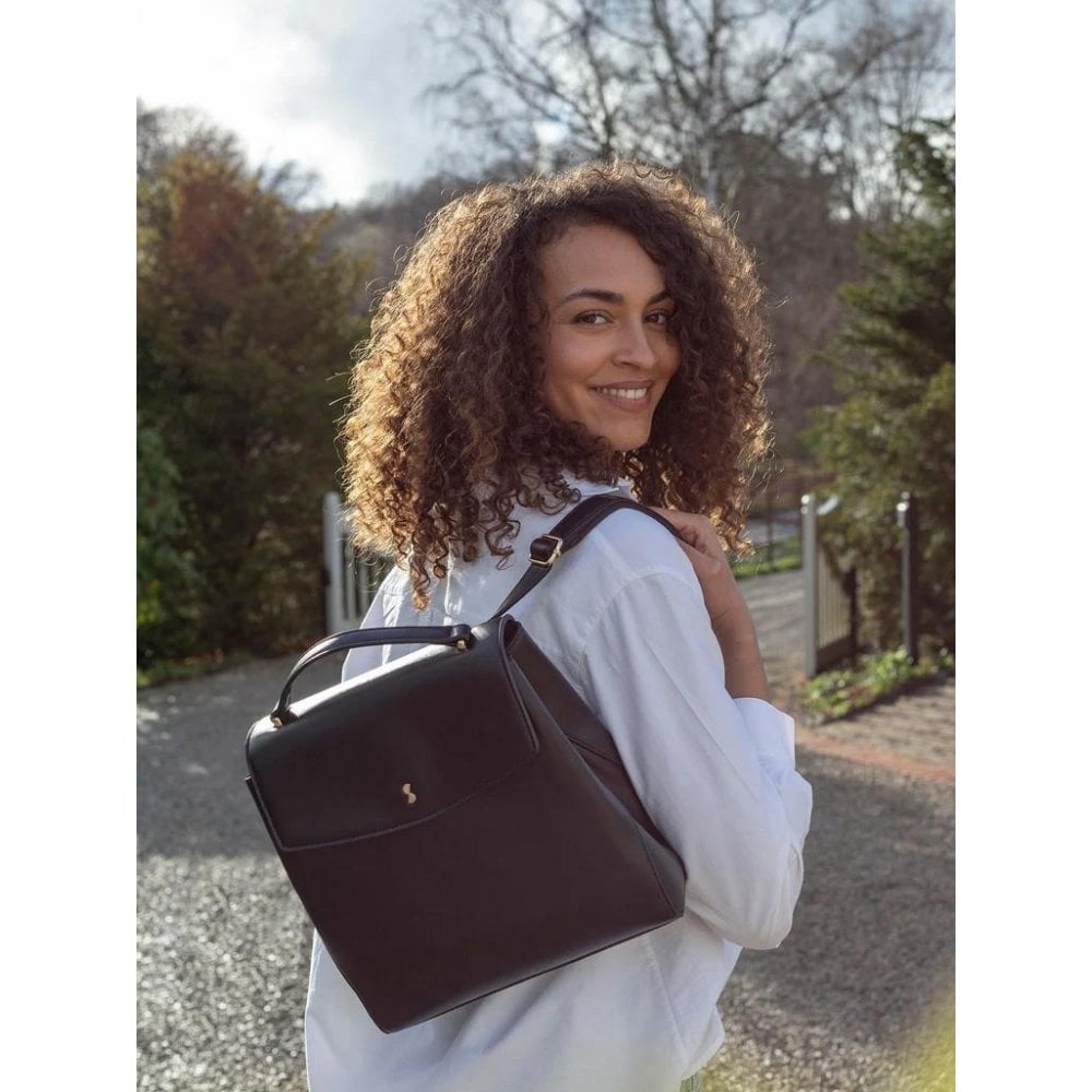 Stackers Black Small Backpack