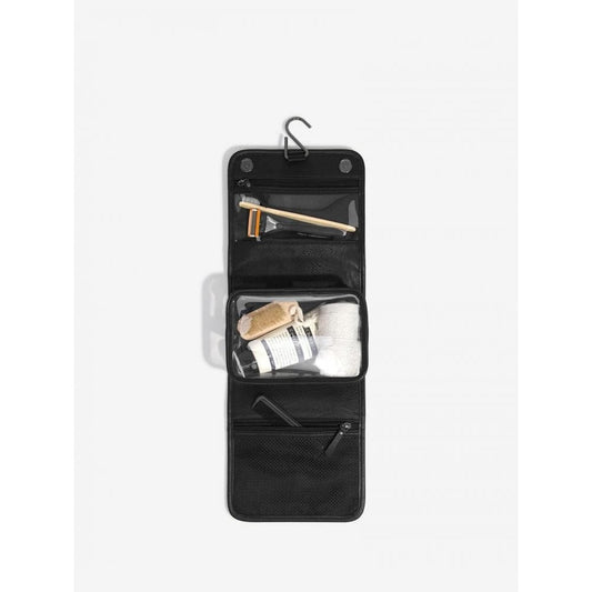 Stackers Black Travel Hanging Washbag