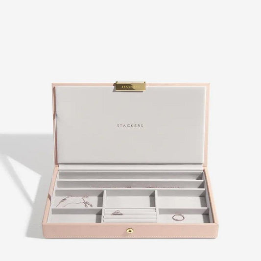 Stackers Blush & Charmpagne Gold Fittings Lid
