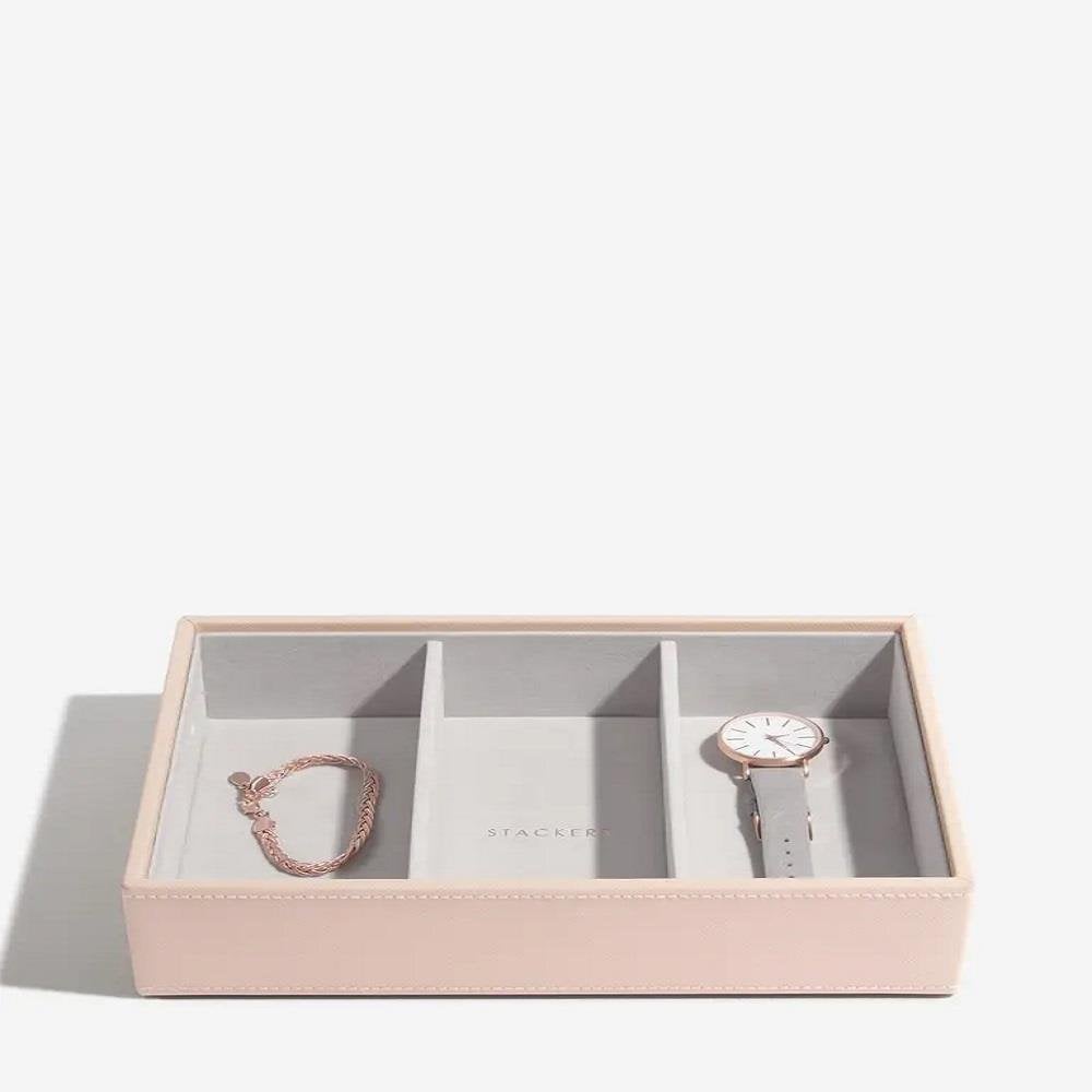 Stackers Blush Pink Classic Deep 3 Section