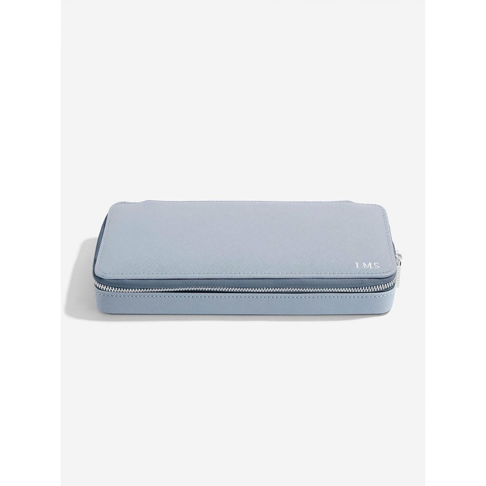 Stackers Dusky Blue Necklace Travel Box