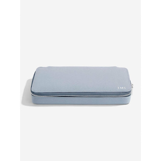 Stackers Dusky Blue Necklace Travel Box