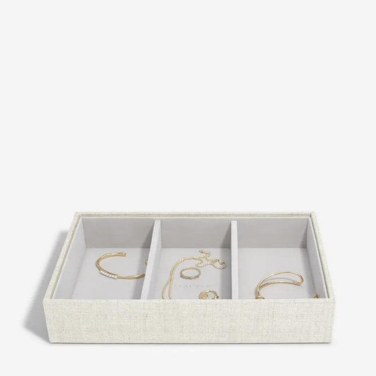 Stackers Linen Oatmeal Classic Deep 3
