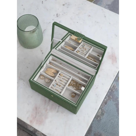 Stackers Luxury Jewellery Box Emerald