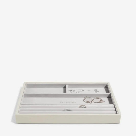 Stackers Oatmeal Classic Ring & Bracelet Layer