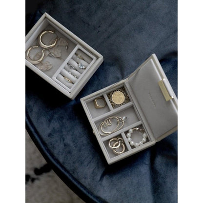Stackers Oatmeal Micro Jewellery Box Set of 2
