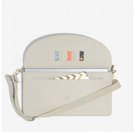 Stackers Oatmeal Slim Laptop Bag