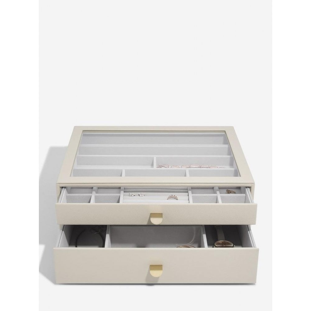 Stackers Oatmeal Supersize Drawer Set of 2