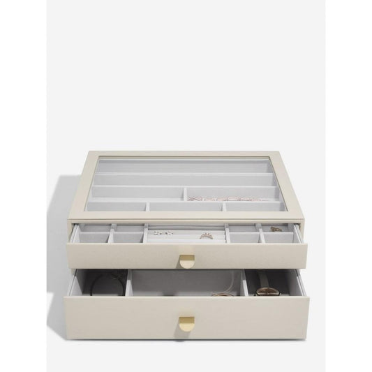 Stackers Oatmeal Supersize Drawer Set of 2