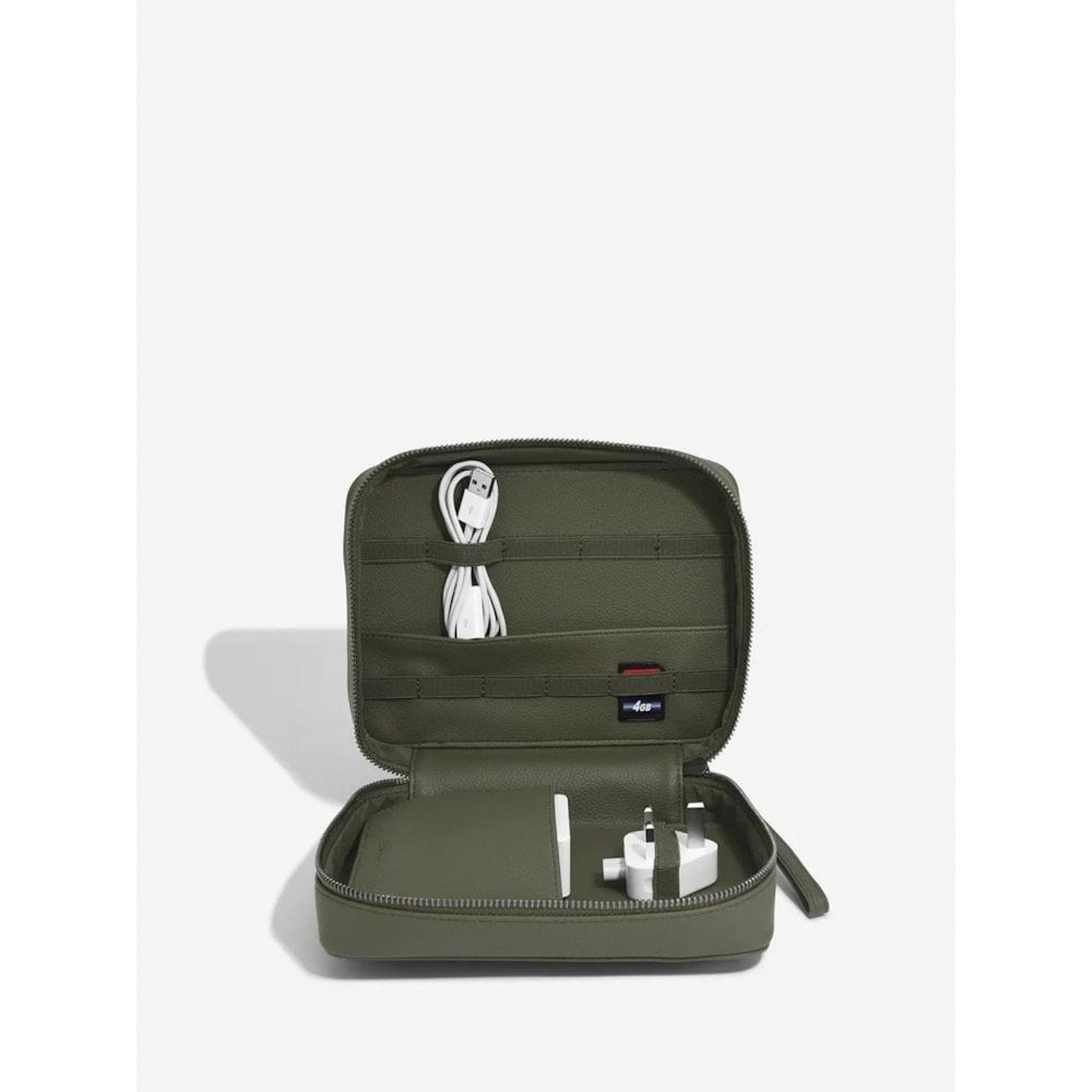 Stackers Olive Green Cable Tidy