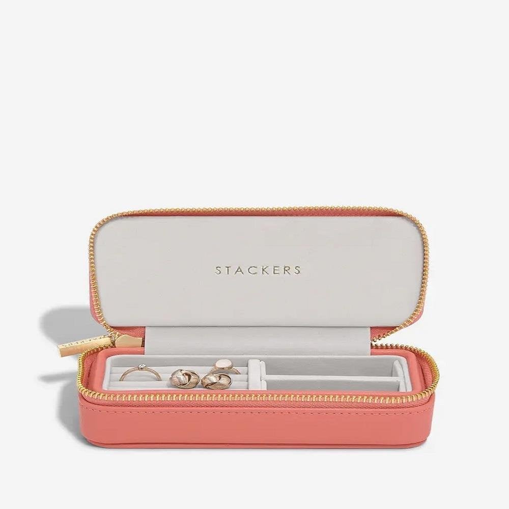 Stackers Pink Grapefruit Travel Jewellery Box
