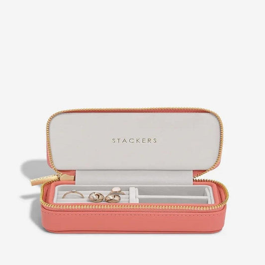 Stackers Pink Grapefruit Travel Jewellery Box