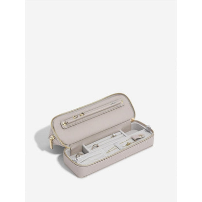 Stackers Taupe Cosmetic Jewellery Bag