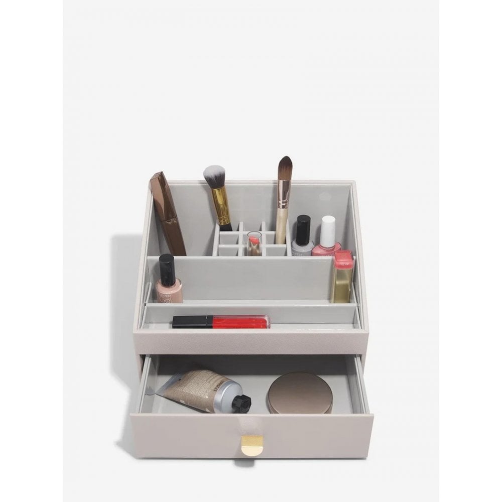 Stackers Taupe Makeup Organiser