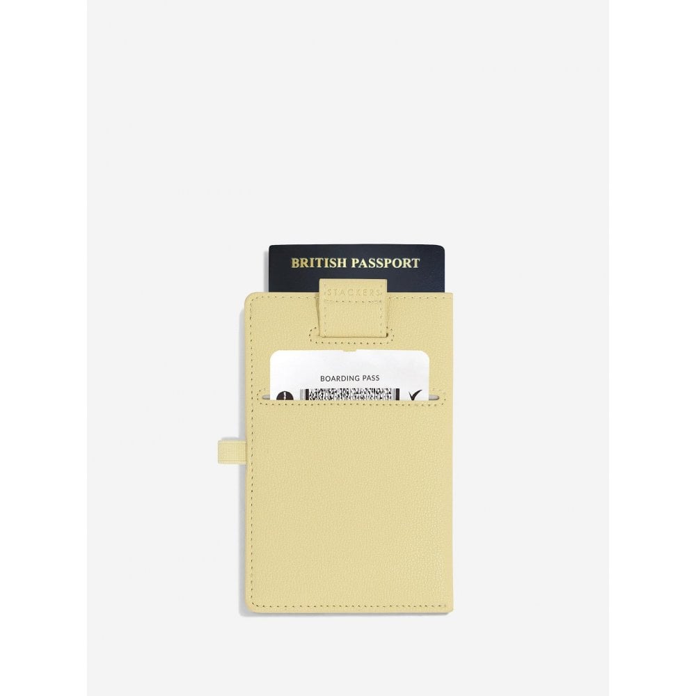 Stackers Yellow Passport Sleeve