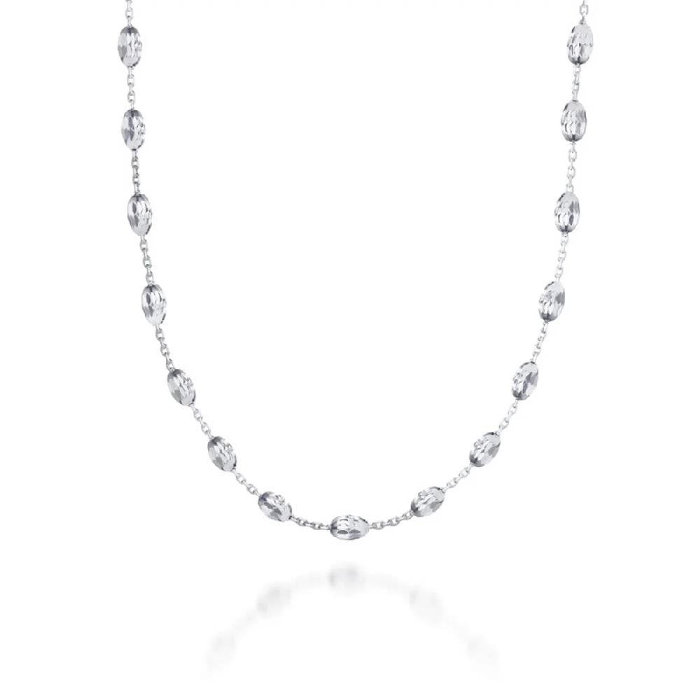 Sterling Silver 30" Bobble Necklace