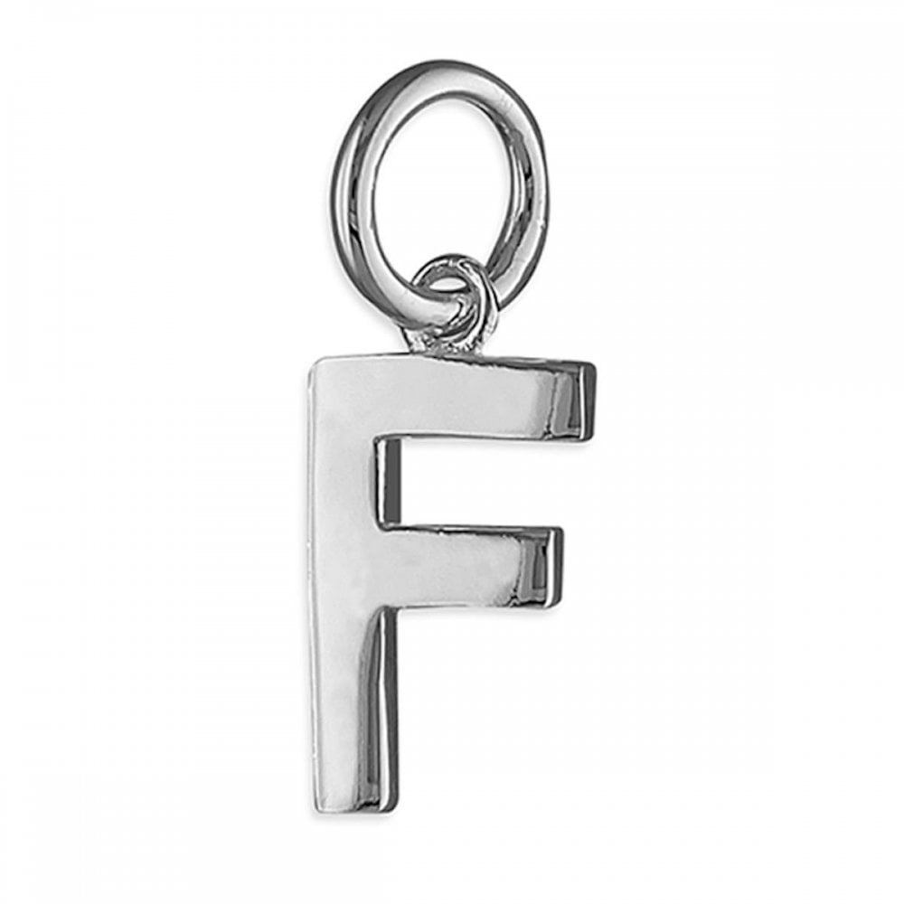 Sterling Silver Iniital F Pendant