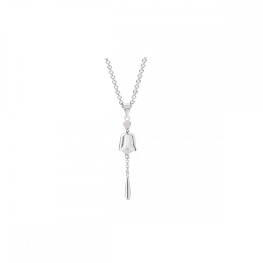 Sterling Silver Lily of the Valley Pearl Pendant
