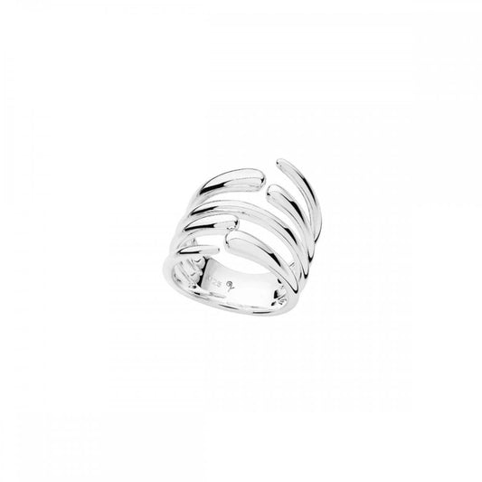 Sterling Silver Multi Drop Ring Size Q
