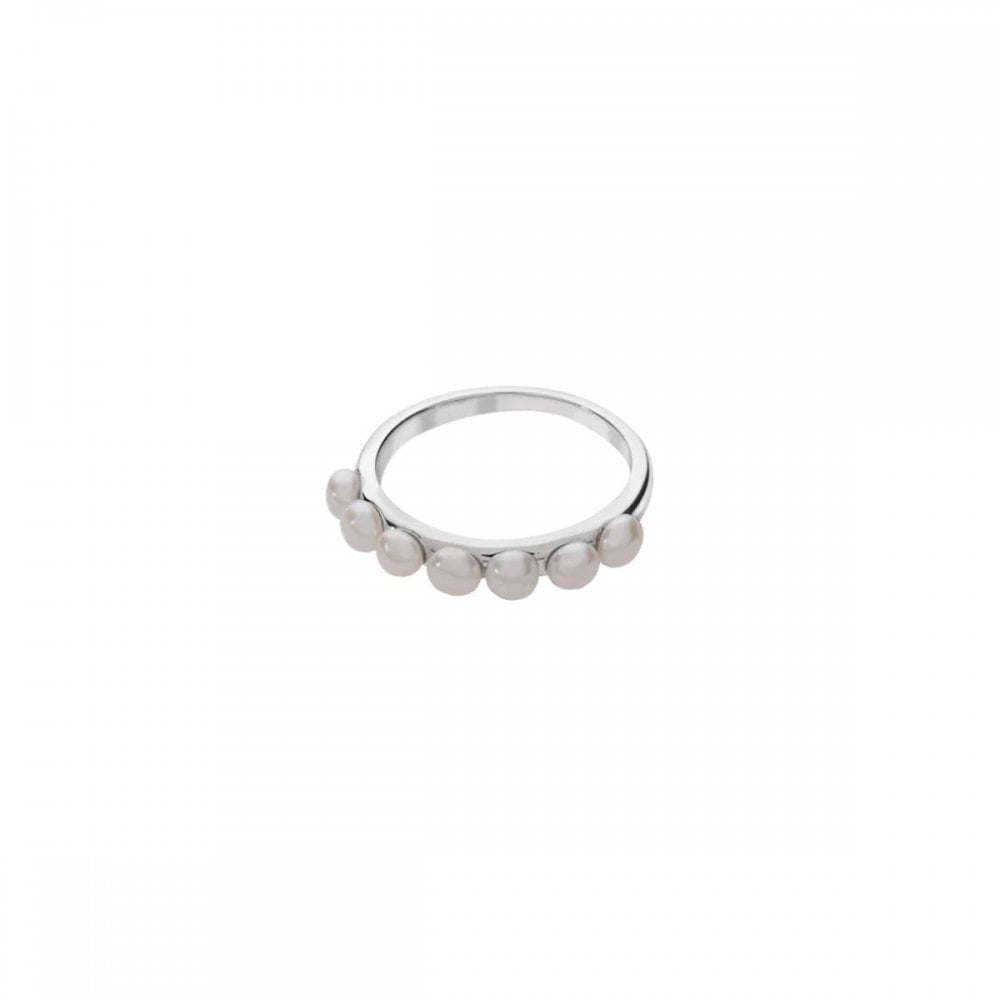 Sterling Silver Royal Pearl Ring Size N