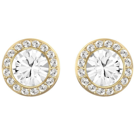 Swarovski Angelic Gold Tone Stud Earrings