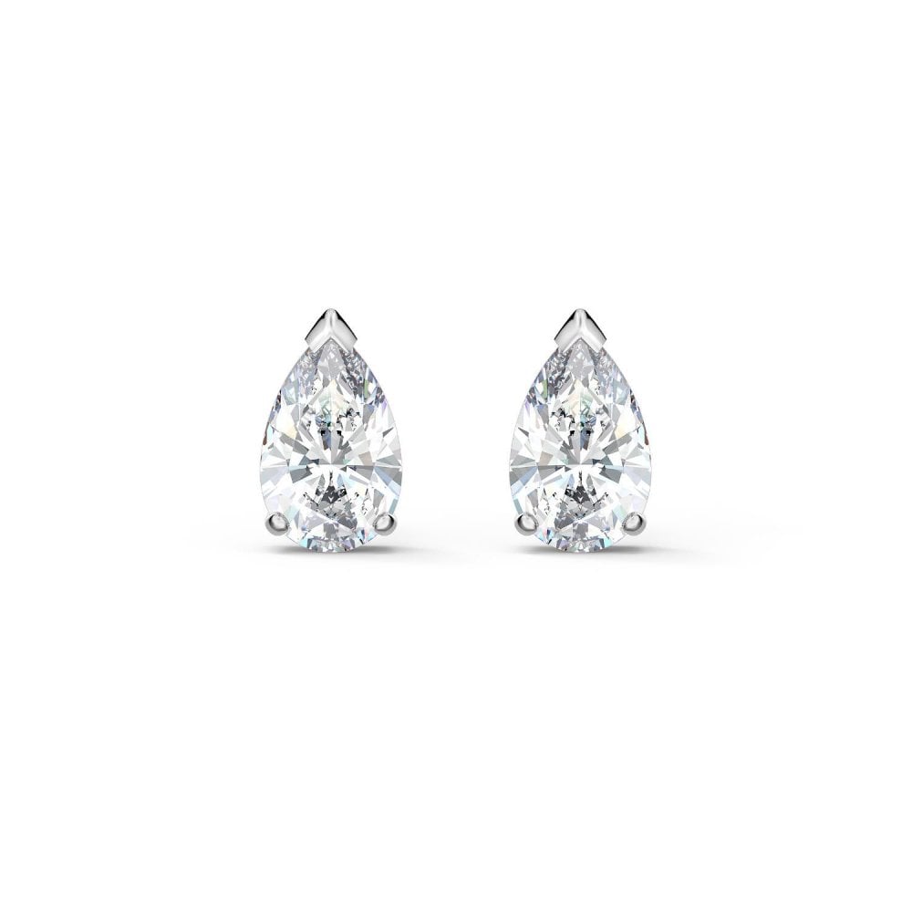 Swarovski Attract Pear Stud Earrings