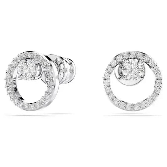Swarovski Constella Round Crystal Stud Earrings